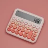 Office voice-controlled large commercial calculator with cute mechanical large buttons