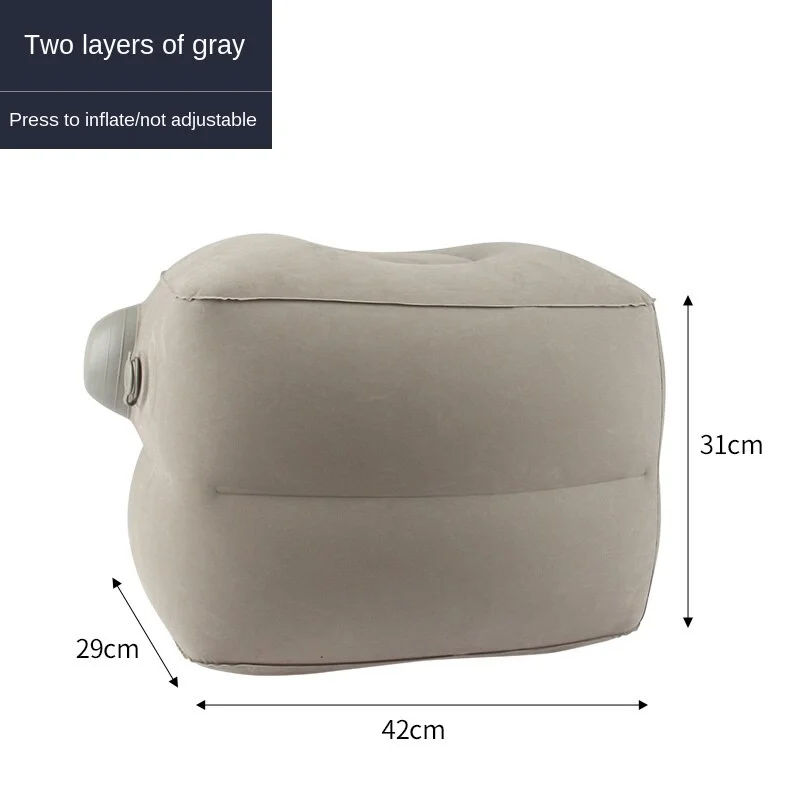 Inflatable foot pad