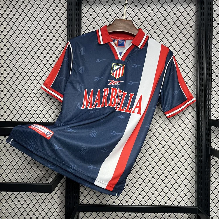 Atletico Madrid Retro Away Trikot 1998-1999