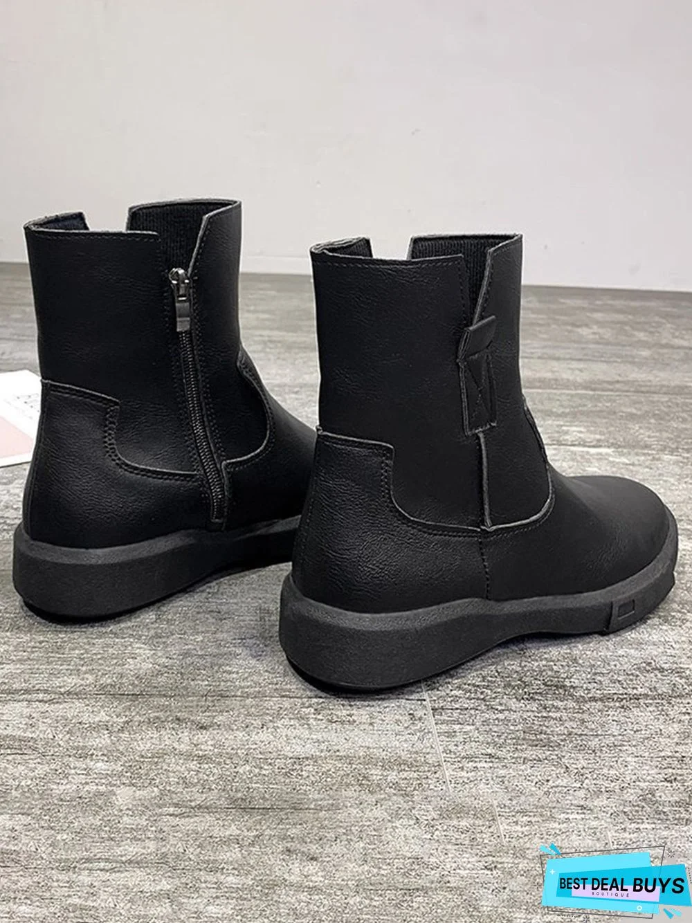 Vintage Leather Ankle Boots