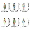 Nutcracker-(Double-Sided)6pcs Diamond painting keychain