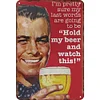 Drinks - Metal Tin Signs(8*12Inch/12*16Inch) - Bar
