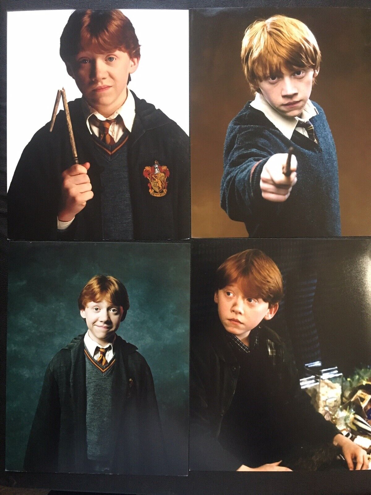 Harry Potter Rupert Grint As Ron Weasley 8x10 Photo Poster painting Bundle Lot; 8 PRINTS Read