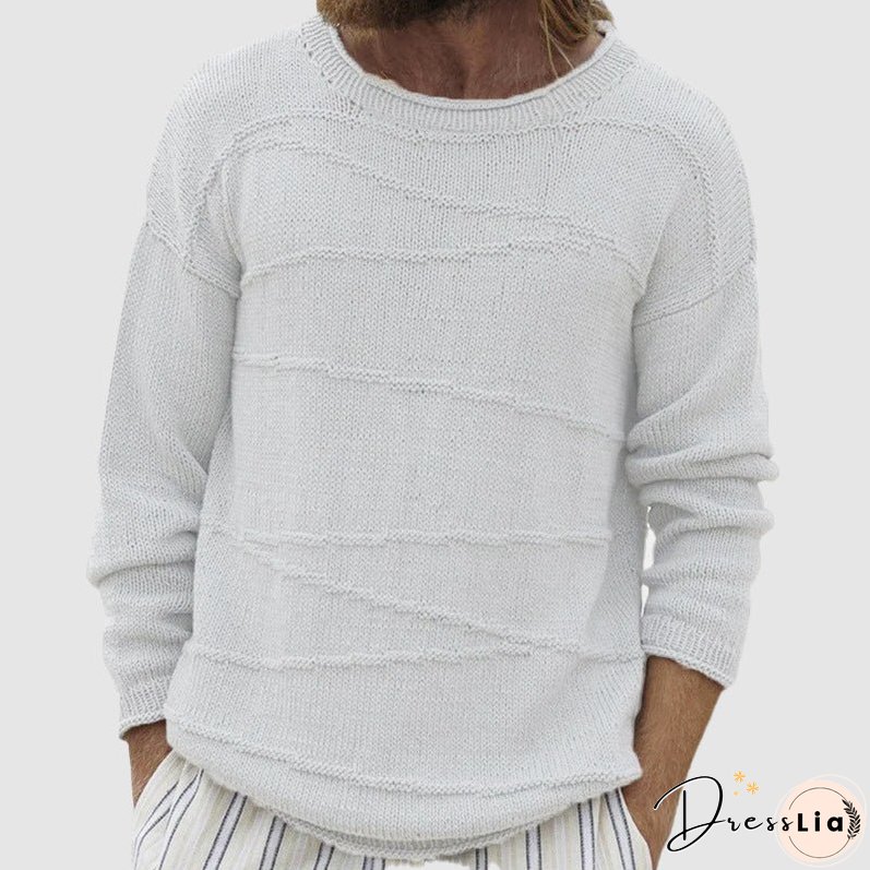 Lyon Fall Vintage Knit Sweater