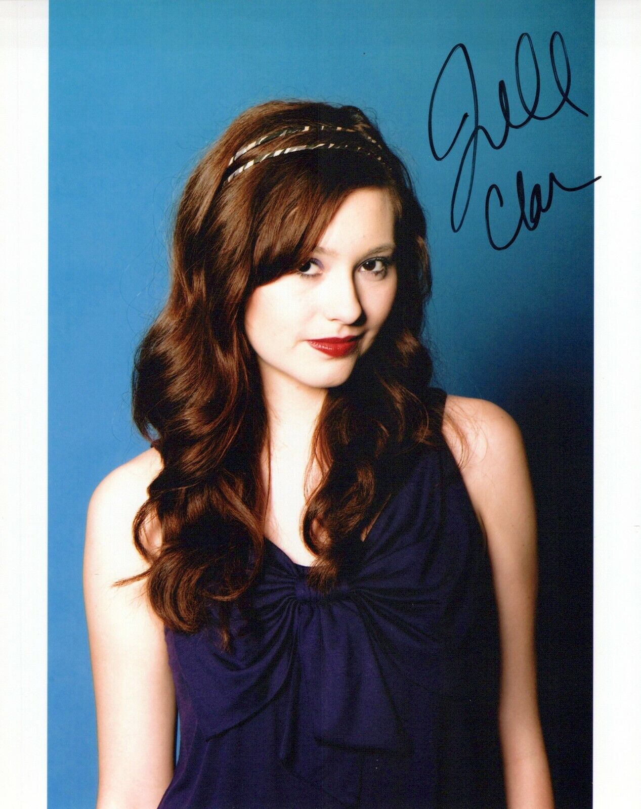 Jillian Clare head shot autographed Photo Poster painting signed 8x10 #5