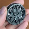 EDC Original Wheel Hub PPB Hollowed-Out Stainless Steel Magnetic Coin Snooze Push Card Decompression Finger Toy