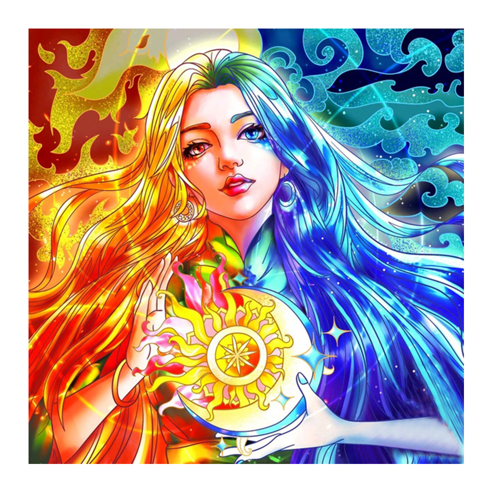

Goddess - Special Shaped Diamond Painting - 30*30CM, 501 Original