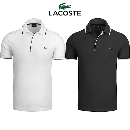 Pánské ležérní polo tričko Lacoste®, 2 kusy