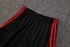 Joyfball 2025/2026 Flamenco pre-match training Black Jersey+Shorts  1:1 Thai Quality