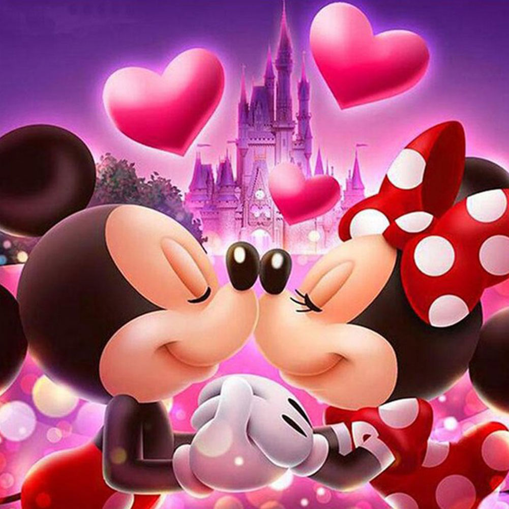 

Micky Couple - Square Drill Diamond Painting - 50*50CM, 501 Original