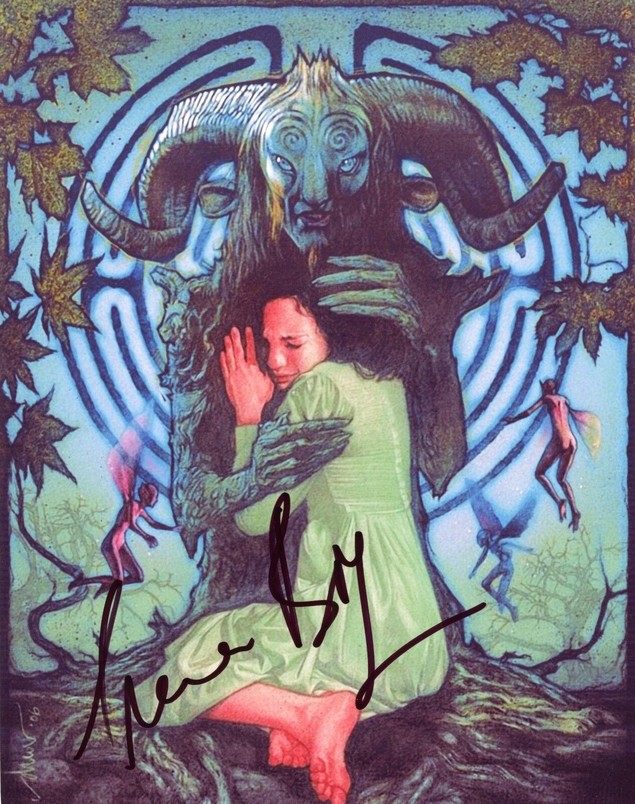 ~~ IVANA BAQUERO Authentic Hand-Signed Pan's Labyrinth