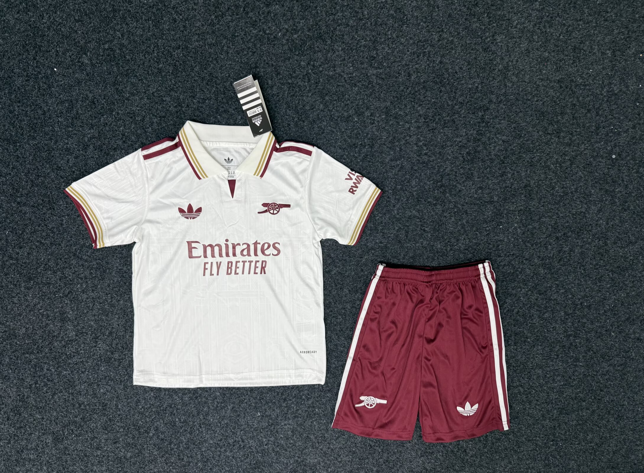 25/26 Arsenal Third Away Kids Kit Thai Quality Football Shirt