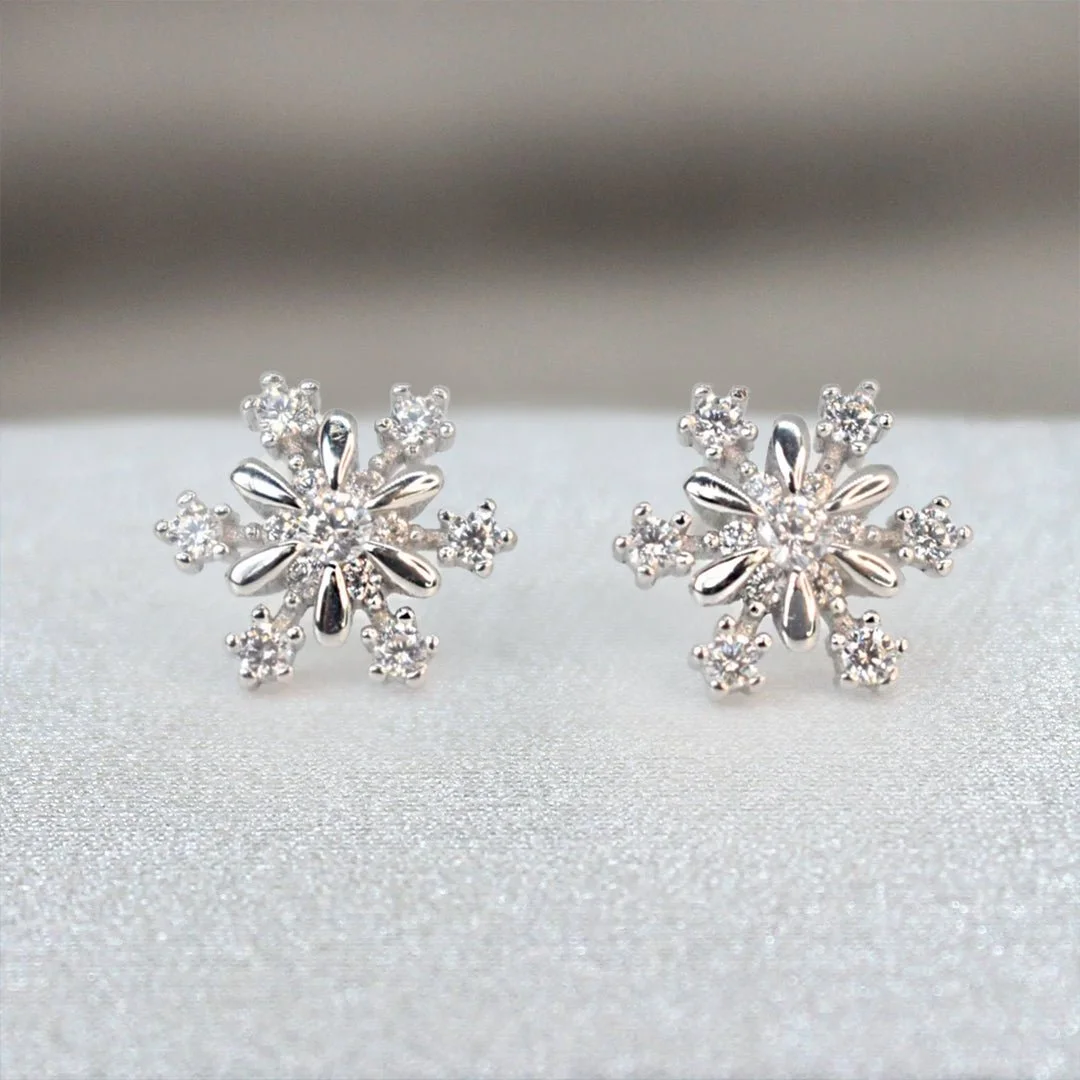 Snow Flake Earrings