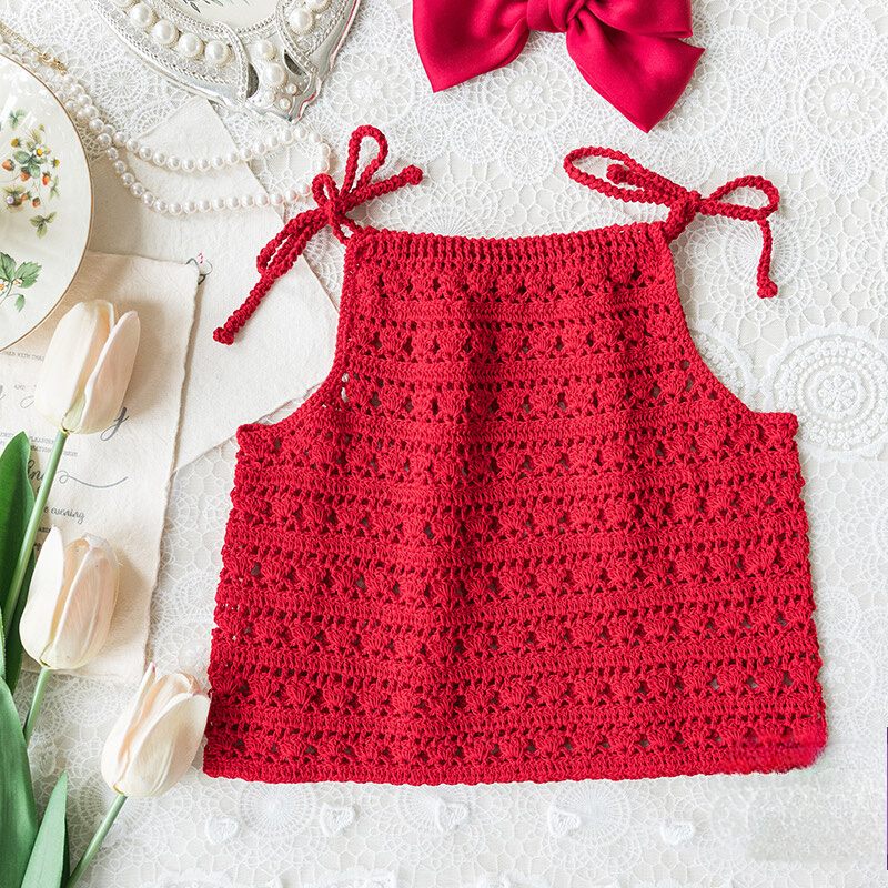 Hand-Craft Lace Knit DIY Kit – Fanshaped Yarn Set