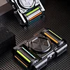 Mecha Double Dial Fingertip Gyroscope Tank 101 Metal EDC Finger Decompression Toy