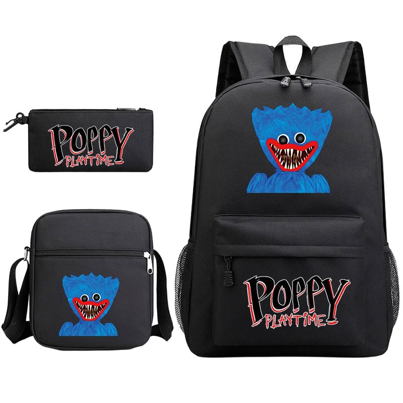 Poppy PlayTime Backpack Shoulder bag Huggy Wuggy Printing Patterns ...