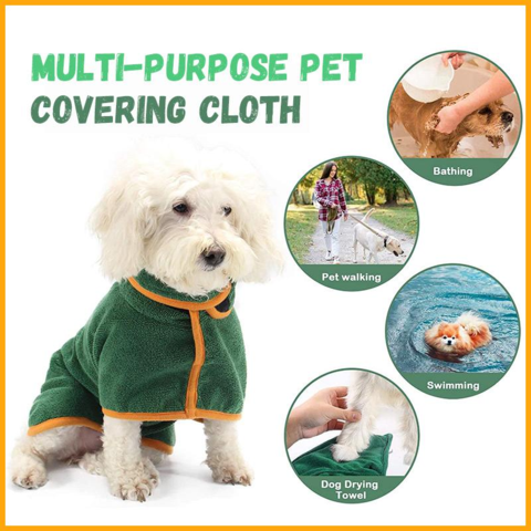 Super Absorbent Pet Bathrobe – uber7