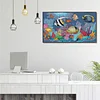 Tropical Fish-14CT Stamped Cross Stitch 61*34cm/24.02*13.39in (Big Size) tapestrymarket