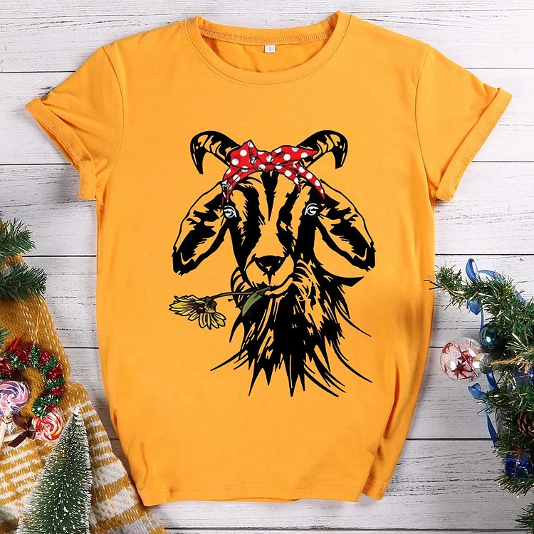 PSL - Sunflower Funny Cow T-Shirt-010682