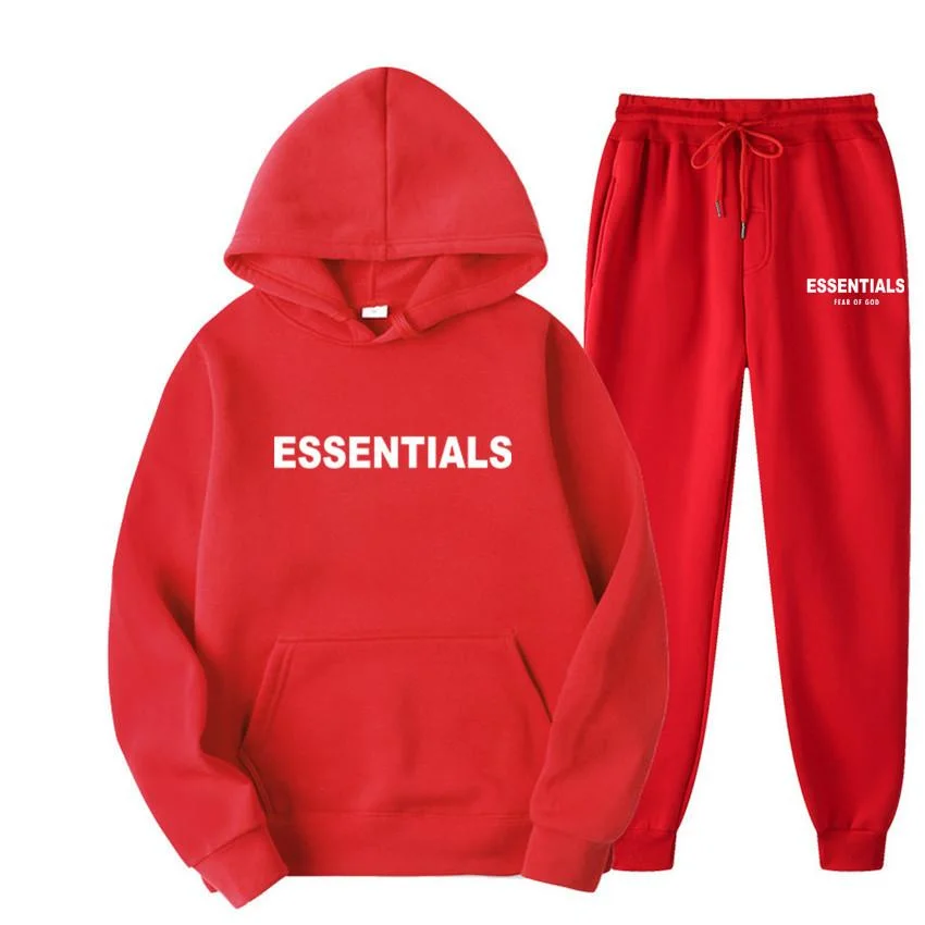 Essentials Hoodie Unisex Sweater Set Hoodie