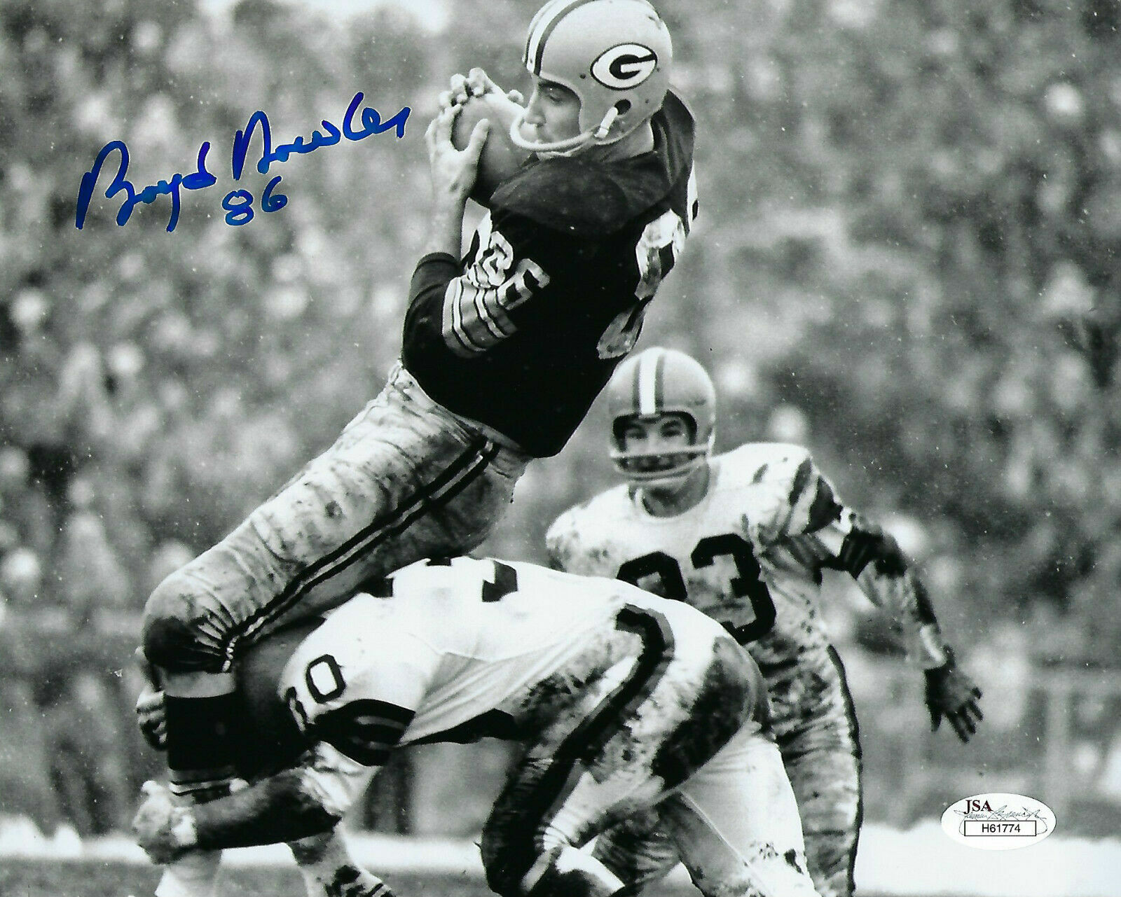 Boyd Dowler Autographed Signed 8x10 Photo Poster painting ( Packers ) REPRINT