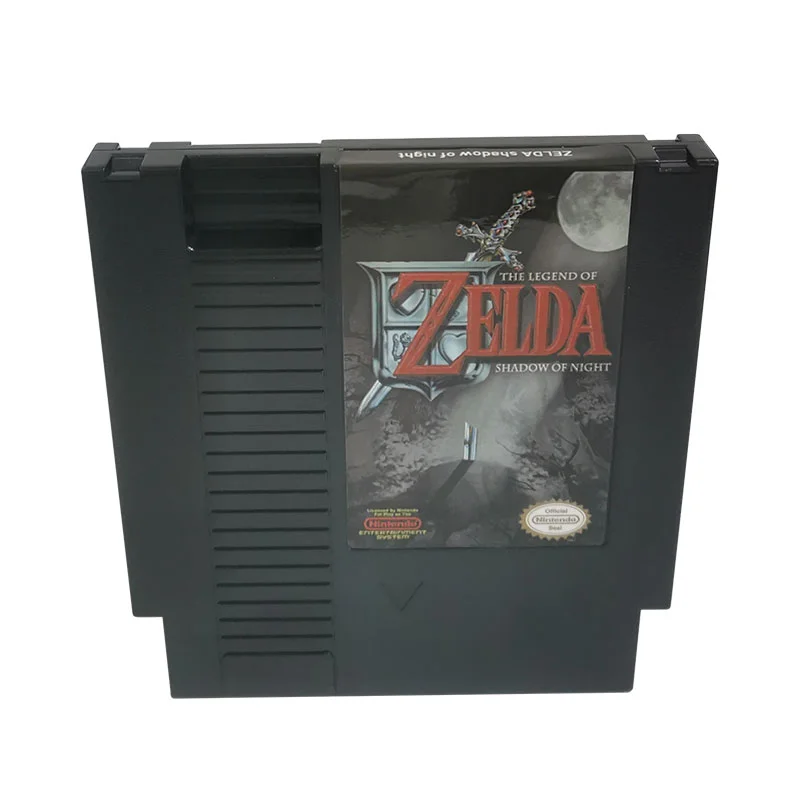 The Legend of Zelda: Shadow of Night Hack of Zelda II: The Adventure of Link For Nintendo NES - 8 Bit Game Cartridge