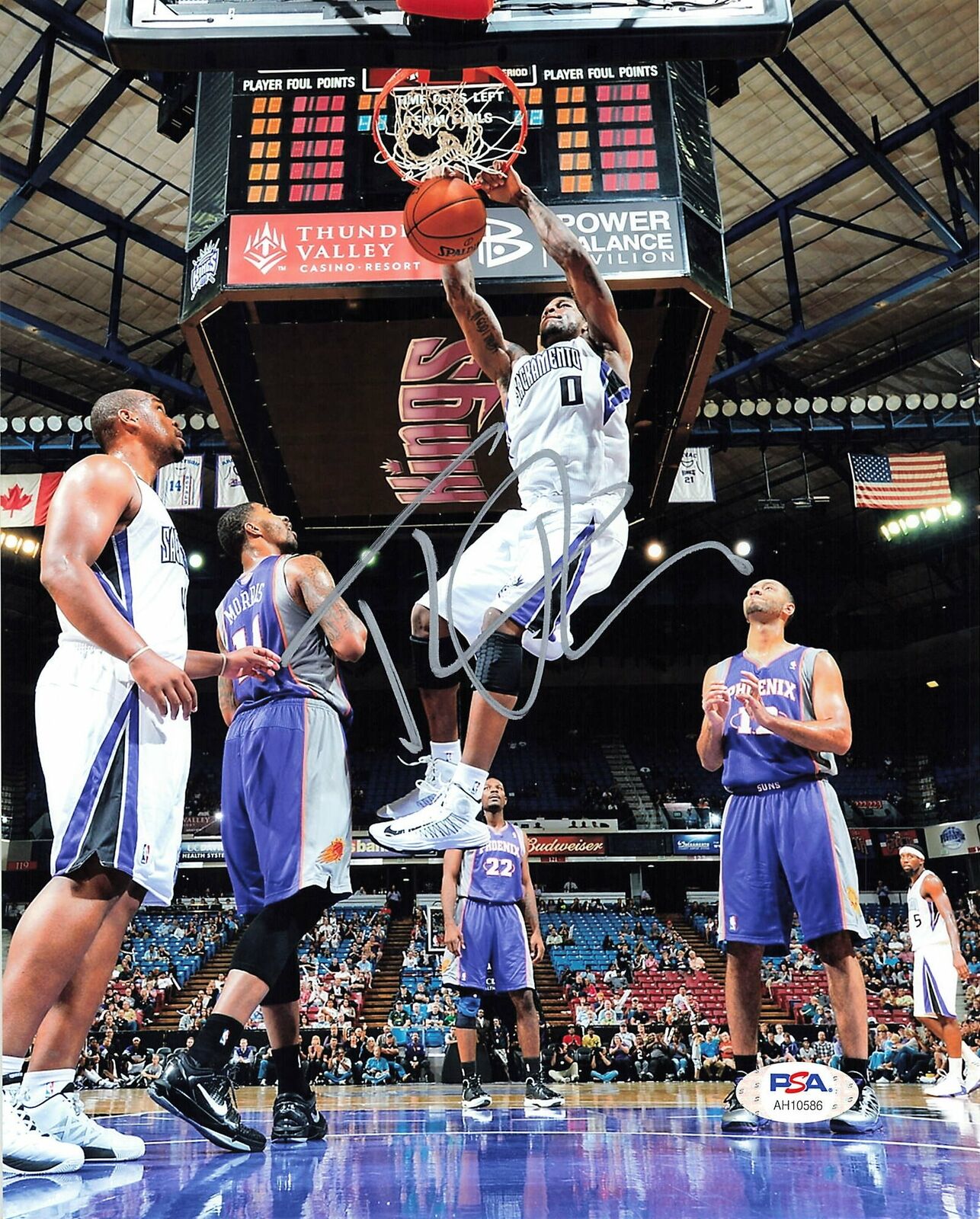 Thomas Robinson signed 8x10 Photo Poster painting PSA/DNA Sacramento Kings Autographed