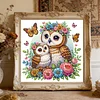 Diamond Painting-DIY Crystal Rhinestone Owl Mother