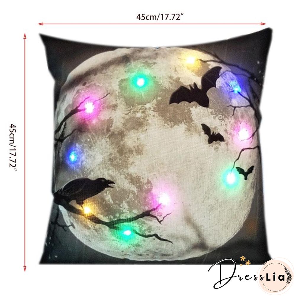 Halloween Christmas LED Lighting Cushion/Pillows Cover