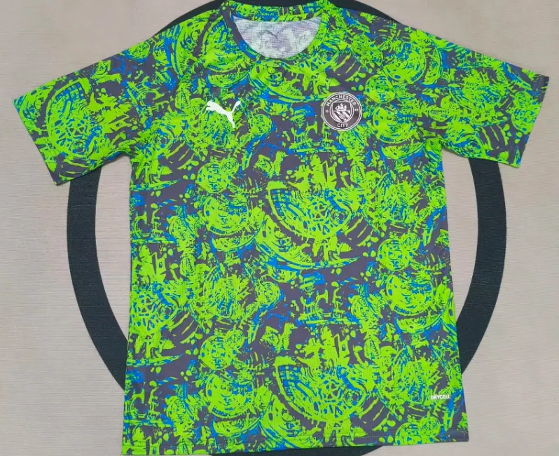 2025/2026 Manchester City Green Special Edition Football Jersey 1:1 Thai quality