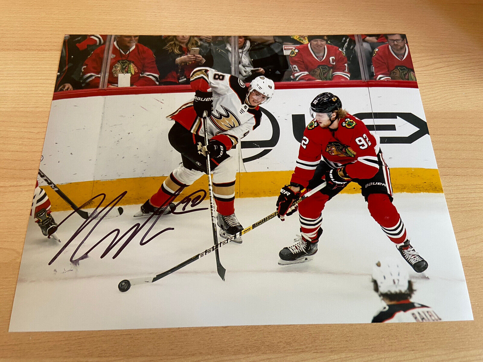 Alex Nylander Chicago Blackhawks Sabres Autographed Signed 8X10 Photo Poster painting W/COA