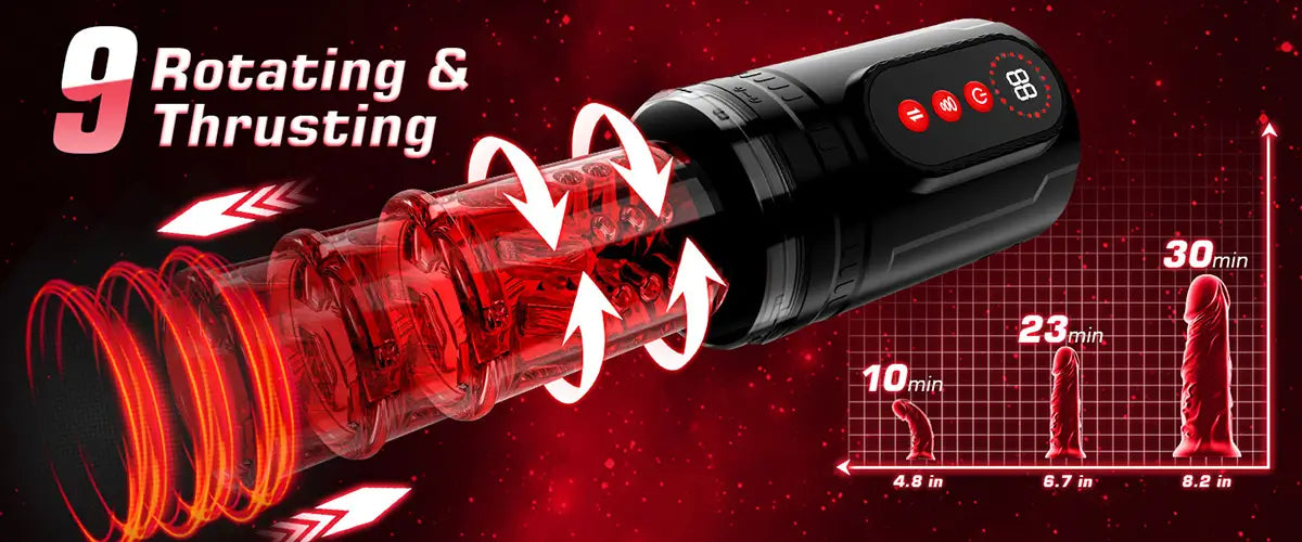 XP Telescopic Stroker Deep Motion suction detail