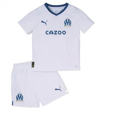 Olympique Marseille Heimtrikot Kinder Mini Kit 2022-2023