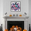 Diamond Painting - Partial Special Shaped Drill - Halloween Owl(Canvas|30*30cm)