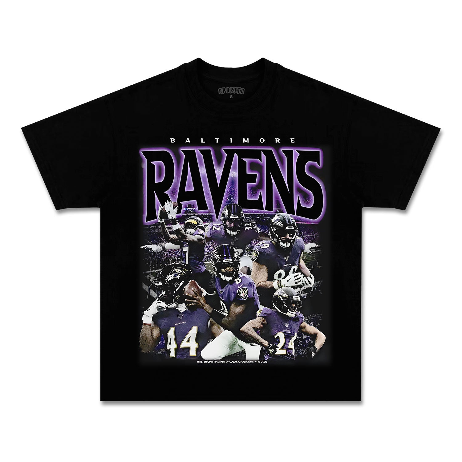 VINTAGE RAVENS TEE