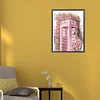 Diamond Painting-DIY Full Round Drill Flower Phone Booth