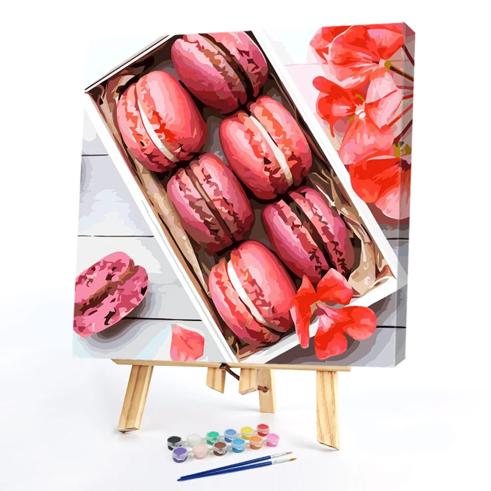 Macaroons - Paint By Numbers(40*40CM)