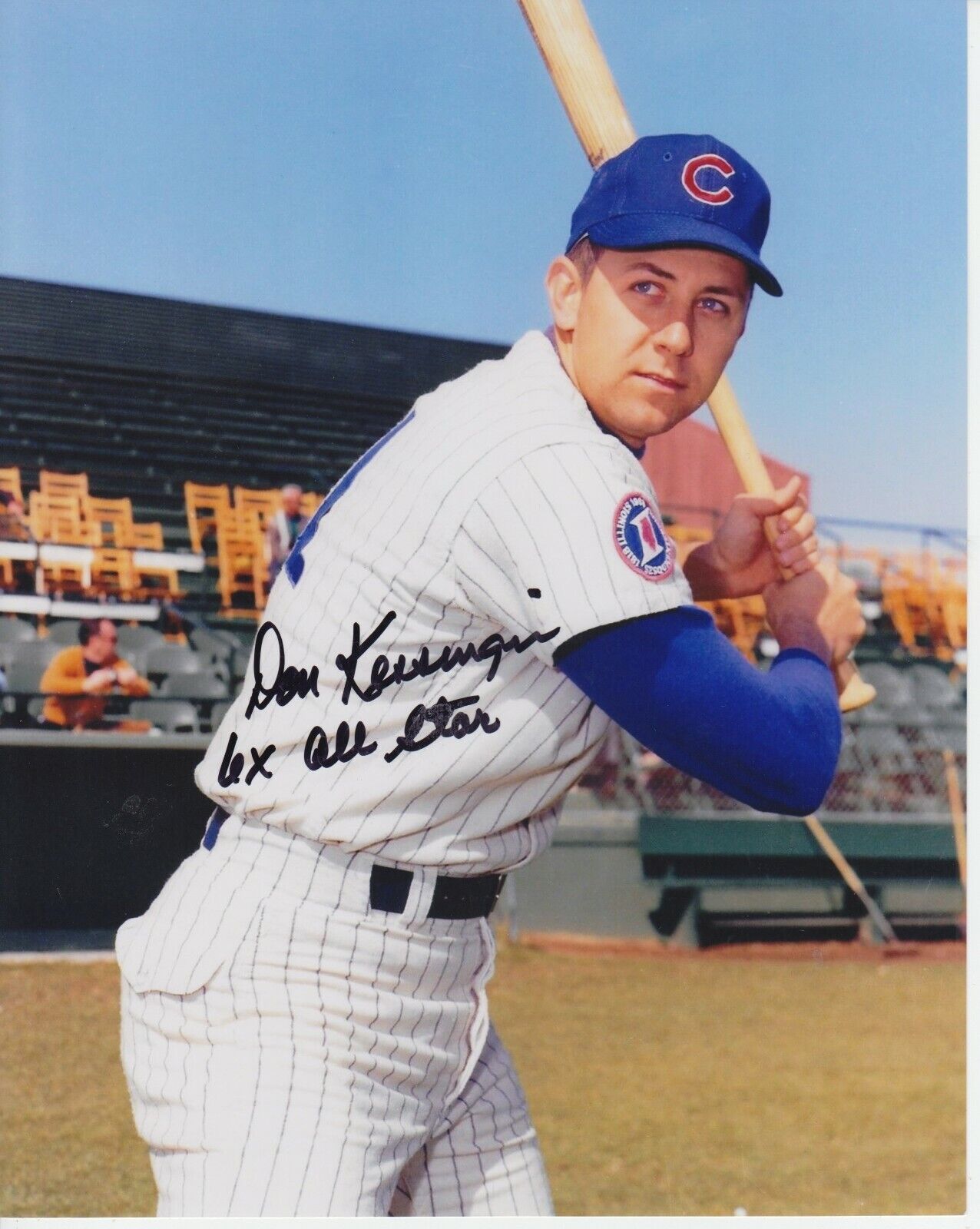 Don Kessinger W/6x All Star #0 8x10 Signed Photo Poster painting w/ COA Chicago White Soxs