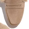 Gioiacombo&trade; Nuove scarpe casual in morbida pelle di peluche di moda