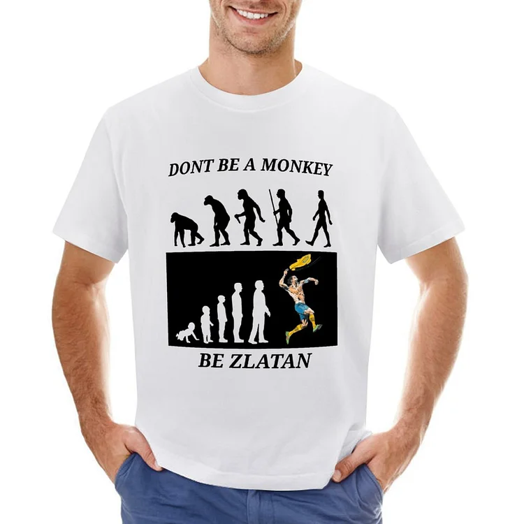 Be Zlatan Ibrahimovic Inspired Men's Soccer Culture Tee