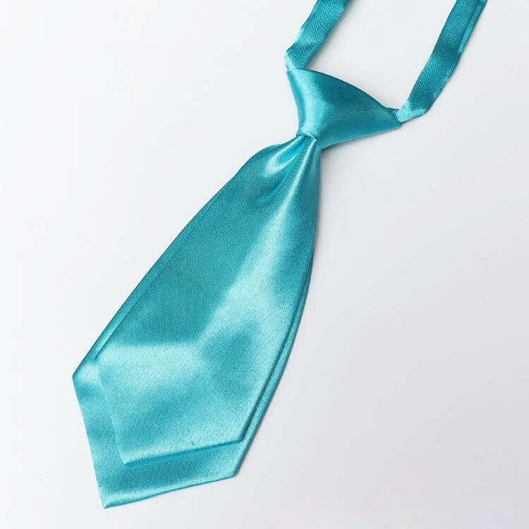 Handmade Bow Tie Necktie Solid Color Double Layer Women's and Children's School Uniform Shirt Accessories Trendy Small Tie Gifts