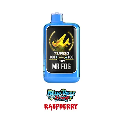 Nova Blue Razz Steezy | MR FOG - Bold Blue Raspberry Disposable Vape