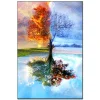 Four Seasons Tree | Full Round Diamond Painting Kits