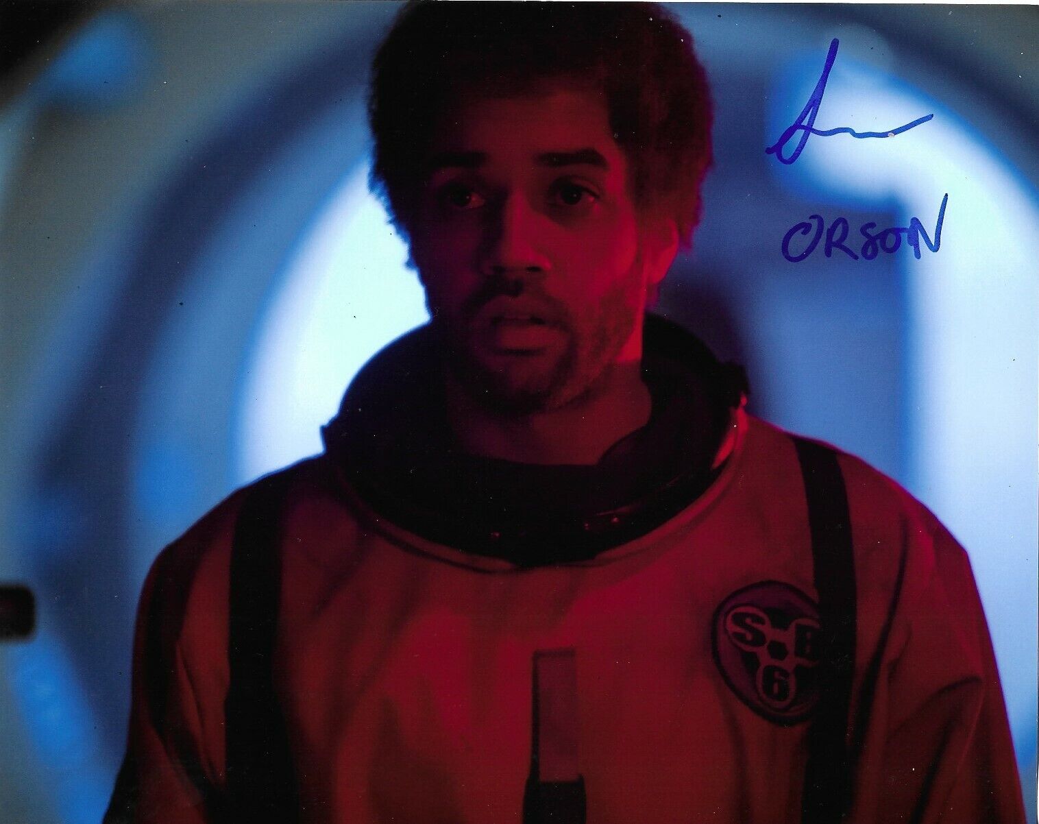 Samuel Anderson Signed Doctor Who 10x8 Photo Poster painting AFTAL