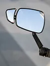 for 15-22mm Handlebars ABS Rearview Mirror EBike & Commuter for Road Safety