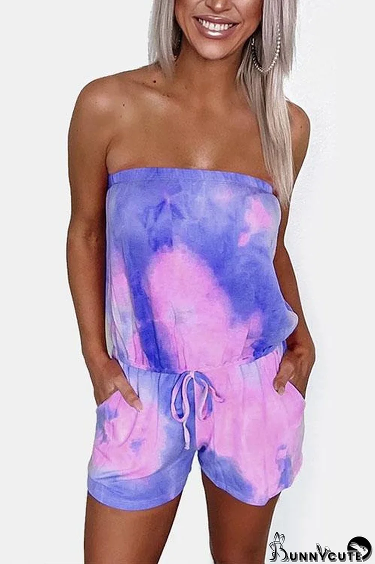 Tie Dye Charming Romper