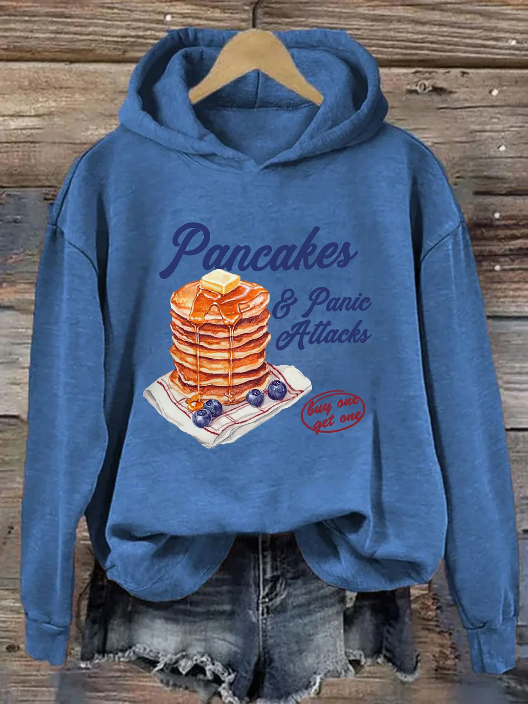 Pancakes And Panic Attacks Hoodie
