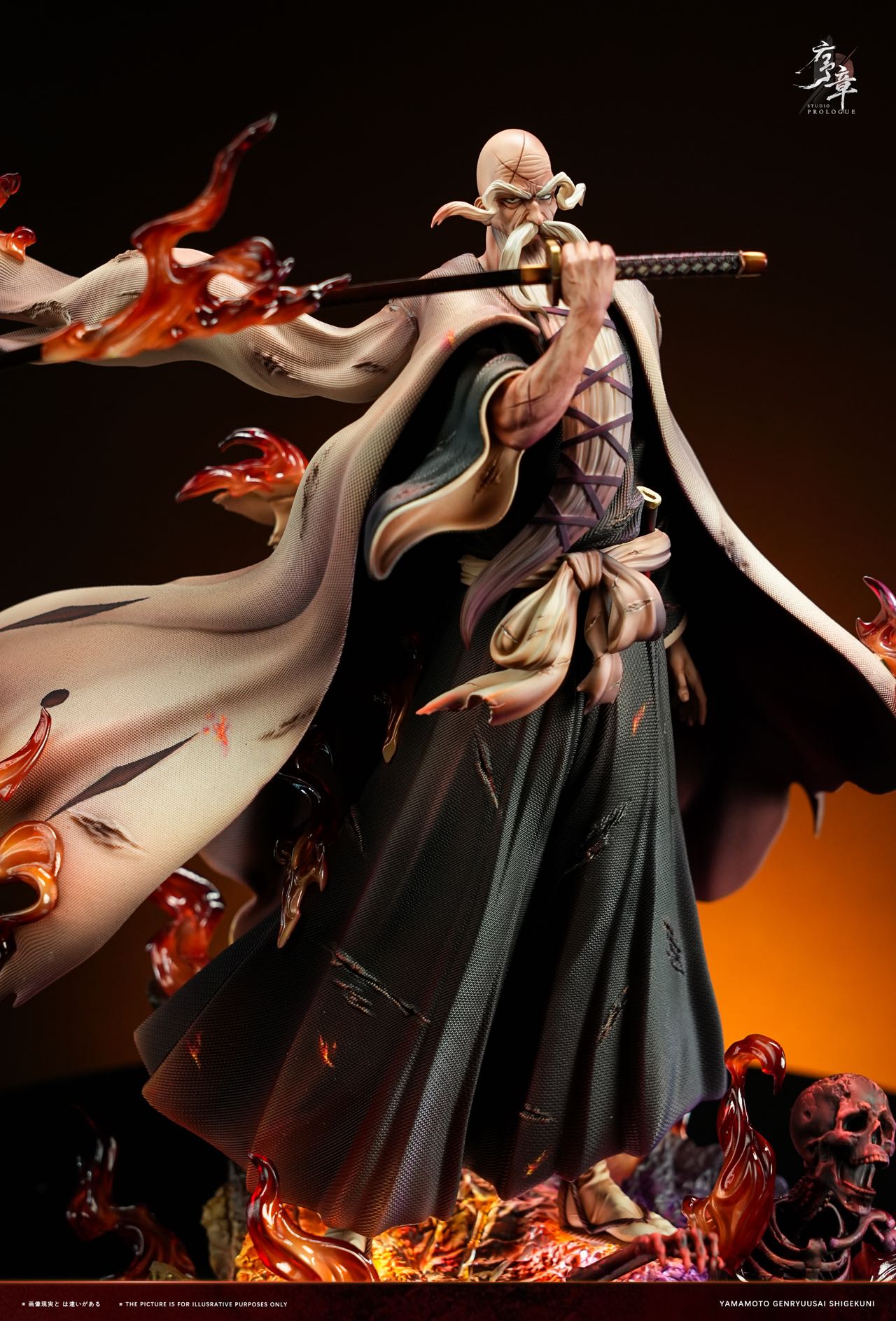 Prologue Studio - Captain Series 001 &ndash; Genryūsai Shigekuni Yamamoto Bleach 1/6 Statue(GK)-