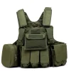 1000D Oxford Cloth Seal Multi-Purpose Tactical Vest Multi-Pocket Adjustable Plate Carrier