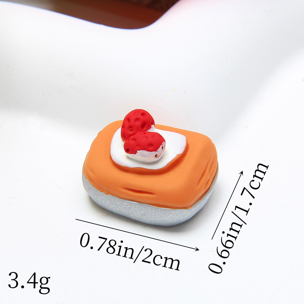 Mini Popcorn Resin Charms